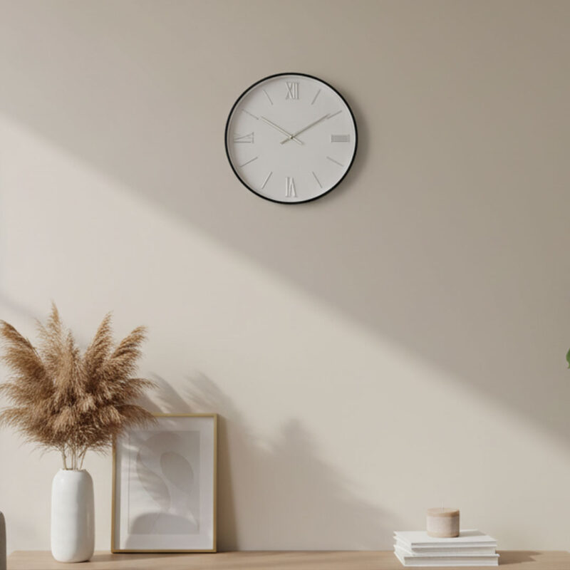 roman-numeral-wall-clock