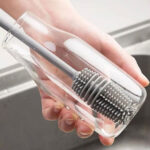 Flexible Silicone Bottle Cleaning Brush