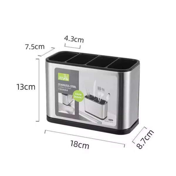 Stainless Steel Cutlery Holder