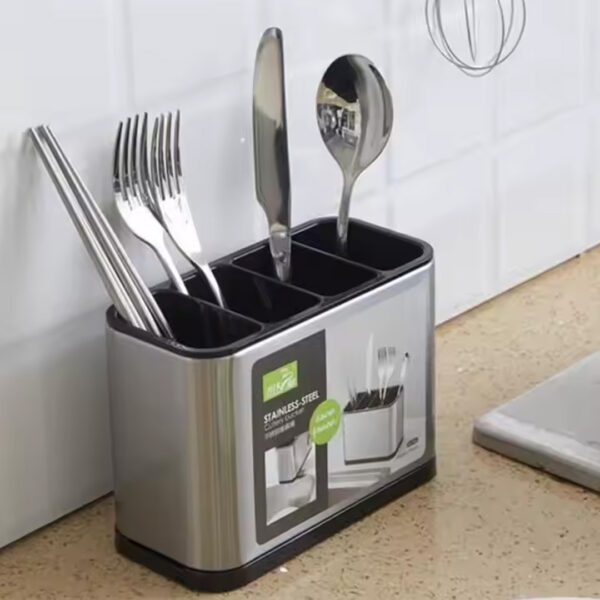 Stainless Steel Cutlery Holder