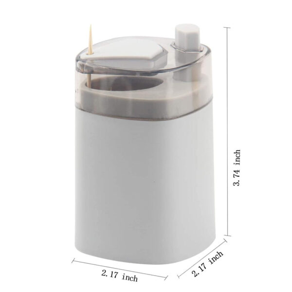 Push-Button Toothpick Holder
