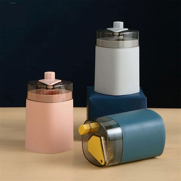 Push-Button Toothpick Holder
