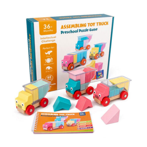 Assembling Toy Truck Puzzle Game