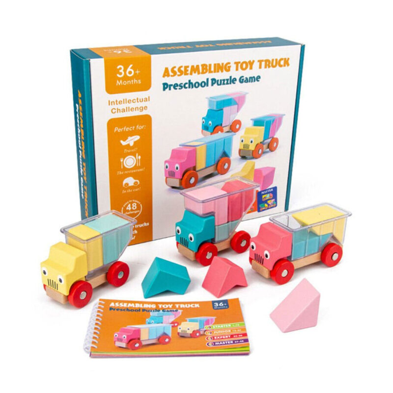 Assembling Toy Truck Puzzle Game