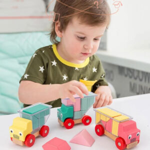 Assembling Toy Truck Puzzle Game