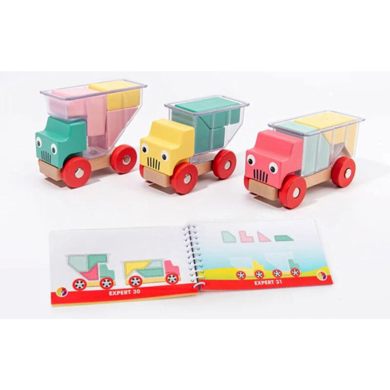 Assembling Toy Truck Puzzle Game