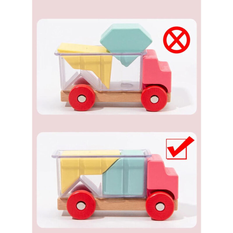 Assembling Toy Truck Puzzle Game