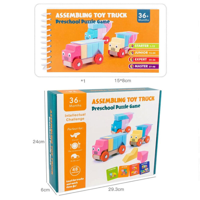 Assembling Toy Truck Puzzle Game