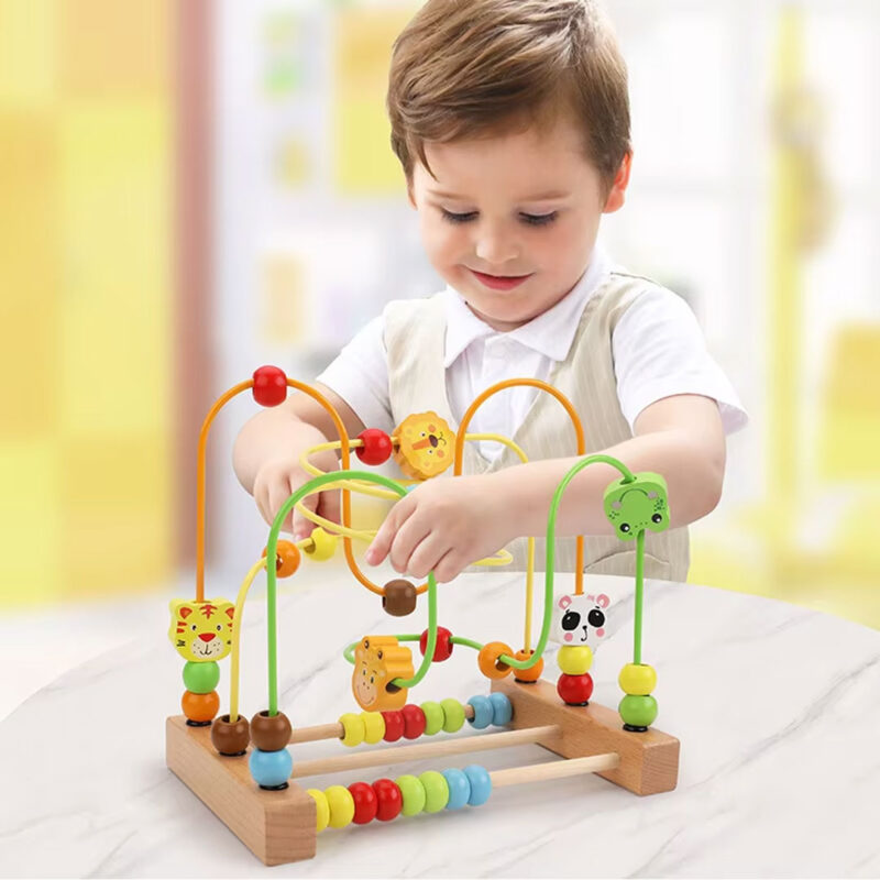 wooden-bead-maze-3 Wooden Bead Maze Toy