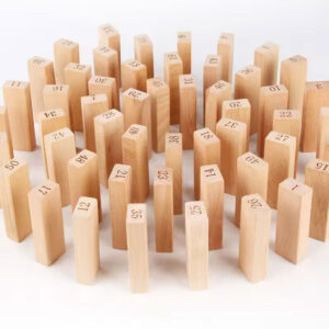 51pc Wooden Block Stacking Game (Jenga)