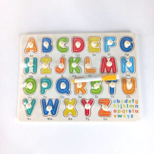Wooden Peg Puzzle Set – Educational Learning Toys for Toddlers