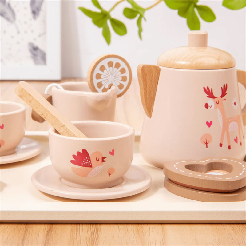 Wooden Pretend Play Tea Set