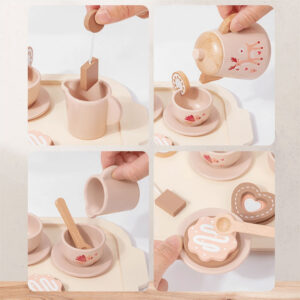 Wooden Pretend Play Tea Set