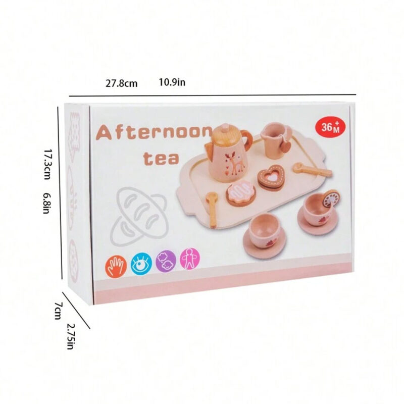 Wooden Pretend Play Tea Set