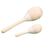 Wooden Maracas or Shaker Set for Kids