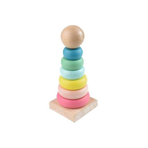 Wooden Stacking Ring Toy