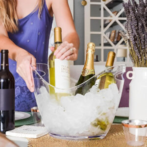 3.5L & 7L Clear Acrylic Ice Buckets