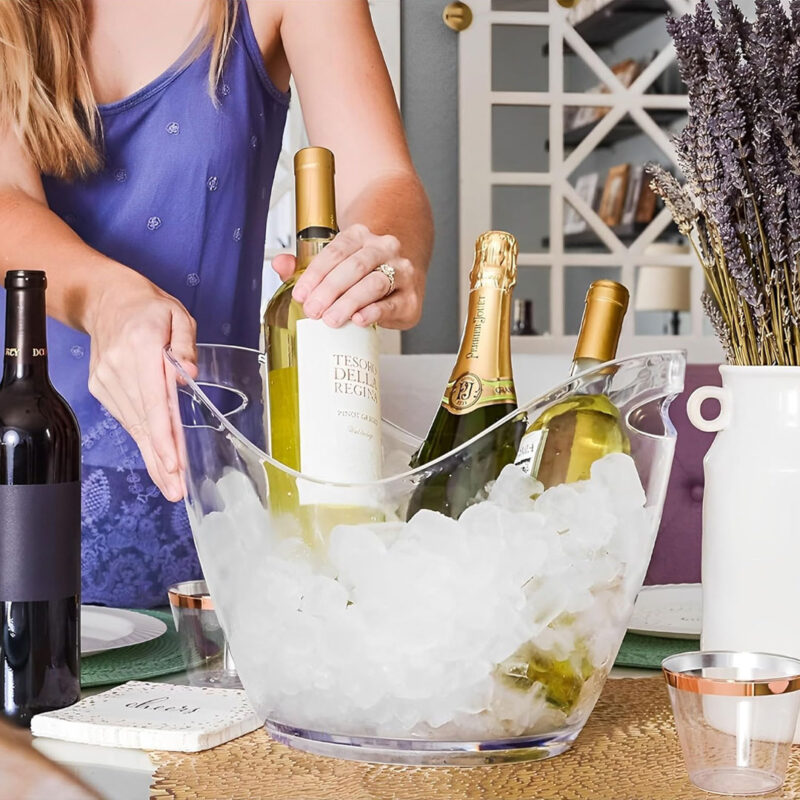 3.5L & 7L Clear Acrylic Ice Buckets
