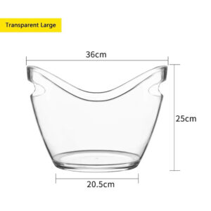 Clear Acrylic Ice Buckets
