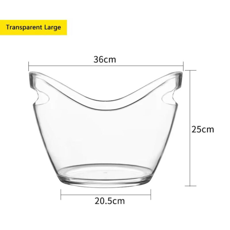 Clear Acrylic Ice Buckets