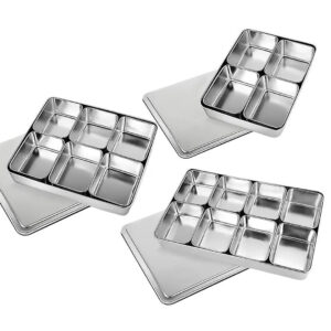 Commercial S/Steel Seasoning Box with Lid
