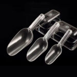 Clear Polycarbonate Food Scoops
