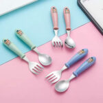 Kids' Fork & Spoon Set with Carry Case