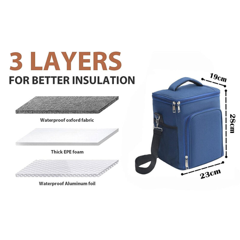Large Insulated Lunch Bag