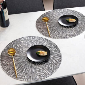 38cm Round Decorative PVC Placemats