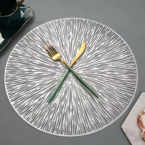 38cm Round Decorative PVC Placemats