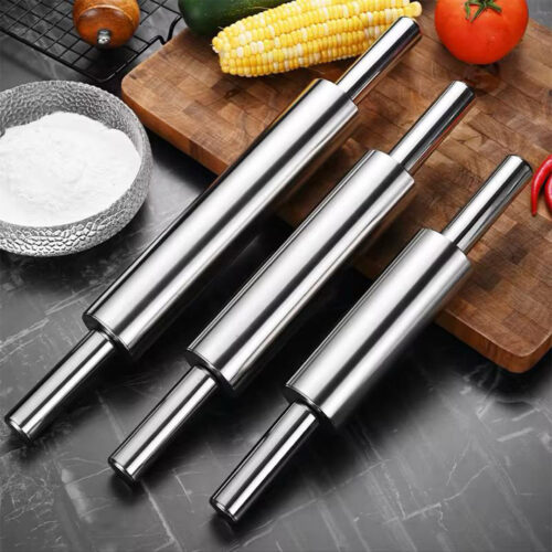 38cm & 43cm Stainless Steel Rolling Pin
