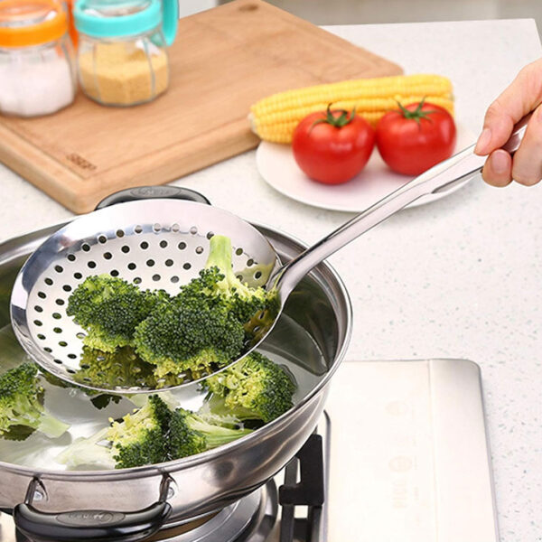 Stainless Steel Skimmer Spoon