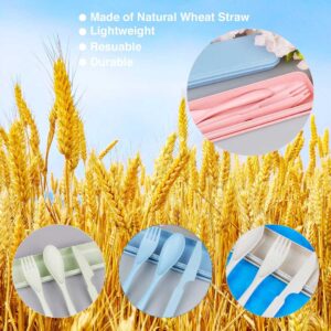 wheat-straw-cutlery-set-2 Wheat Straw Travel Cutlery Set – Reusable & Eco-Friendly
