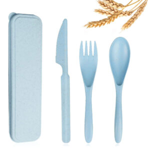 wheat-straw-cutlery-set-5 Wheat Straw Travel Cutlery Set – Reusable & Eco-Friendly
