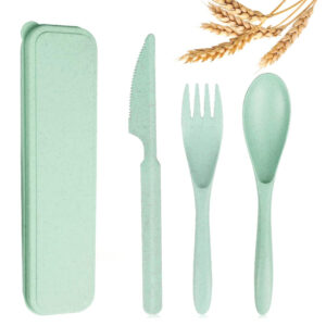 wheat-straw-cutlery-set-6 Wheat Straw Travel Cutlery Set – Reusable & Eco-Friendly
