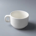 100 & 200ml Durable Porcelain Cup & Saucer