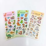 3D Puffy Stickers – Cute & Colourful Designs for Kids (Per Sheet)