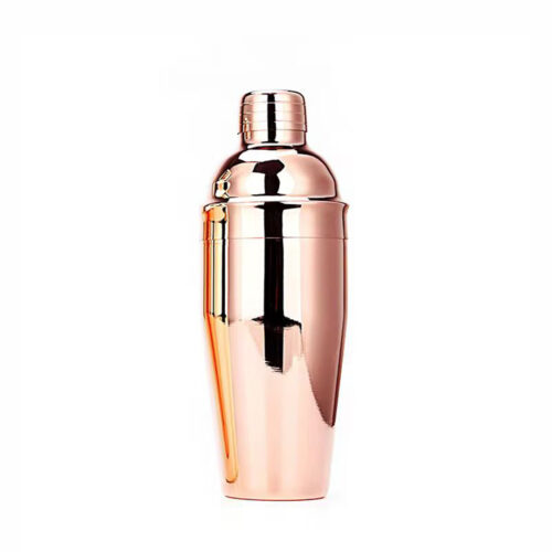 Rose Gold Cocktail Shaker