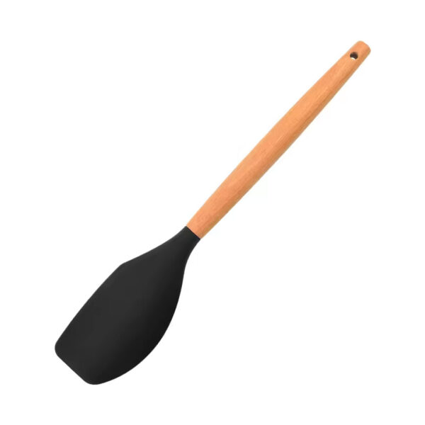 Silicone Spatula with Wooden Handle