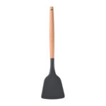 Silicone Turner with Wooden Handle