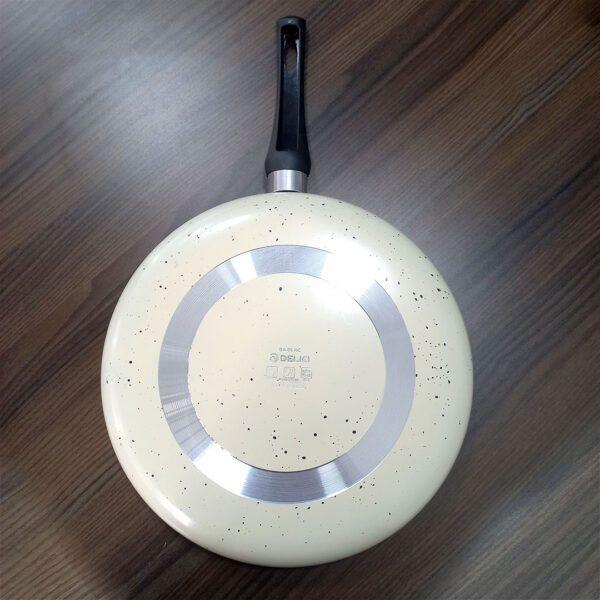 30cm Delici Ivory Nonstick Frying Pan