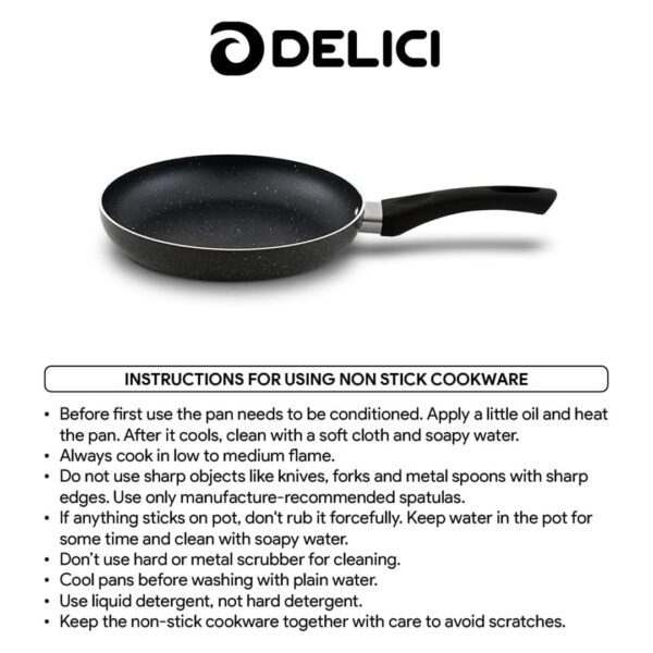 20 to 30cm Delici Nonstick Frying Pans