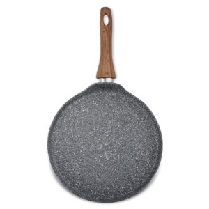 Marble-Coated-Flat-Pan-28cm-HW3420-Homeway-3 28cm Homeway Marble Nonstick Flat Pan