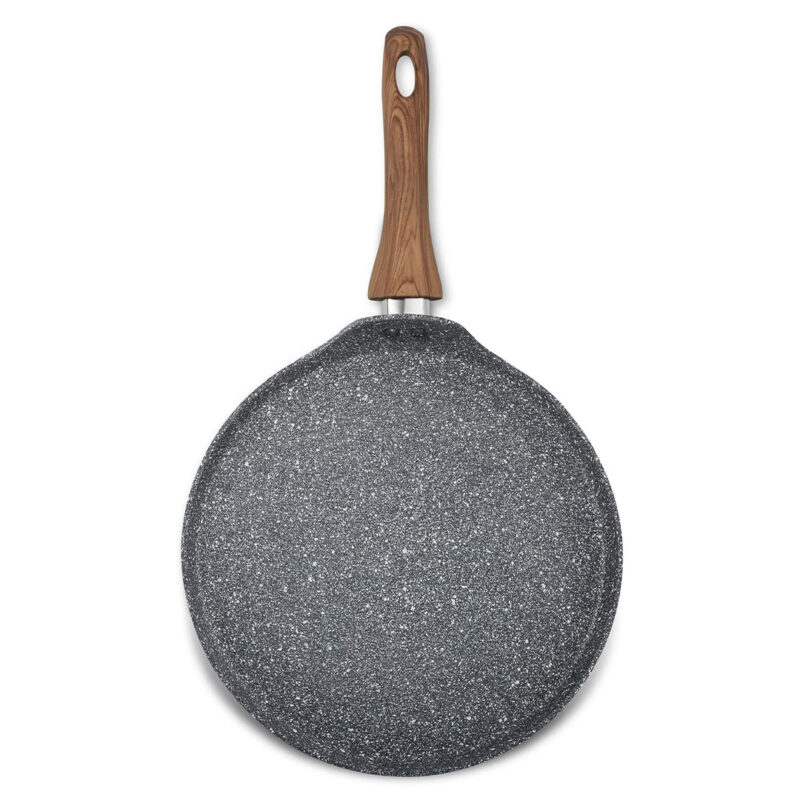 Marble-Coated-Flat-Pan-28cm-HW3420-Homeway-3 28cm Homeway Marble Nonstick Flat Pan