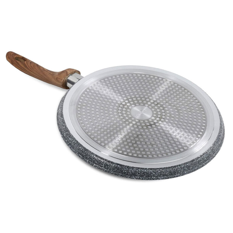 Marble-Coated-Flat-Pan-28cm-HW3420-Homeway-4 28cm Homeway Marble Nonstick Flat Pan