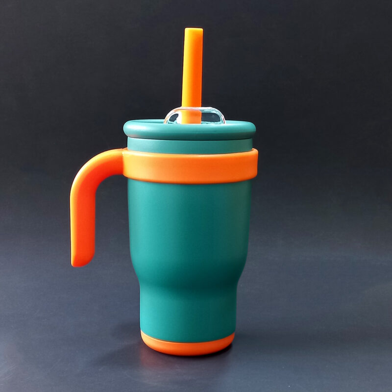 420ml Coldee Spill-Proof Insulated Kids Tumbler with Straw