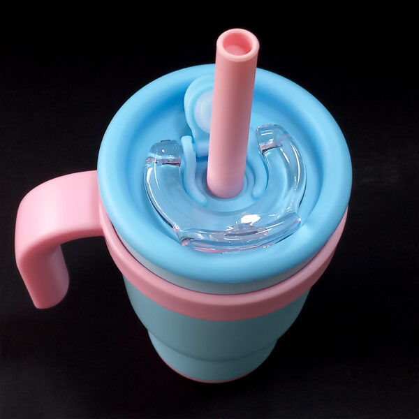 420ml Coldee Spill-Proof Insulated Kids Tumbler with Straw
