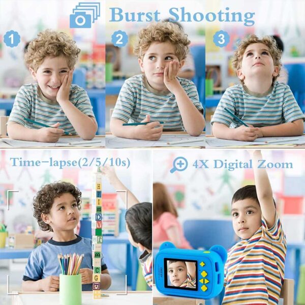 Cute Bear Kids Digital Camera