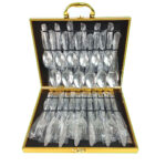 24pc Lightweight Cutlery Set with Carry Case