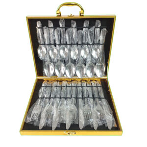 24pc Lightweight Cutlery Set with Carry Case